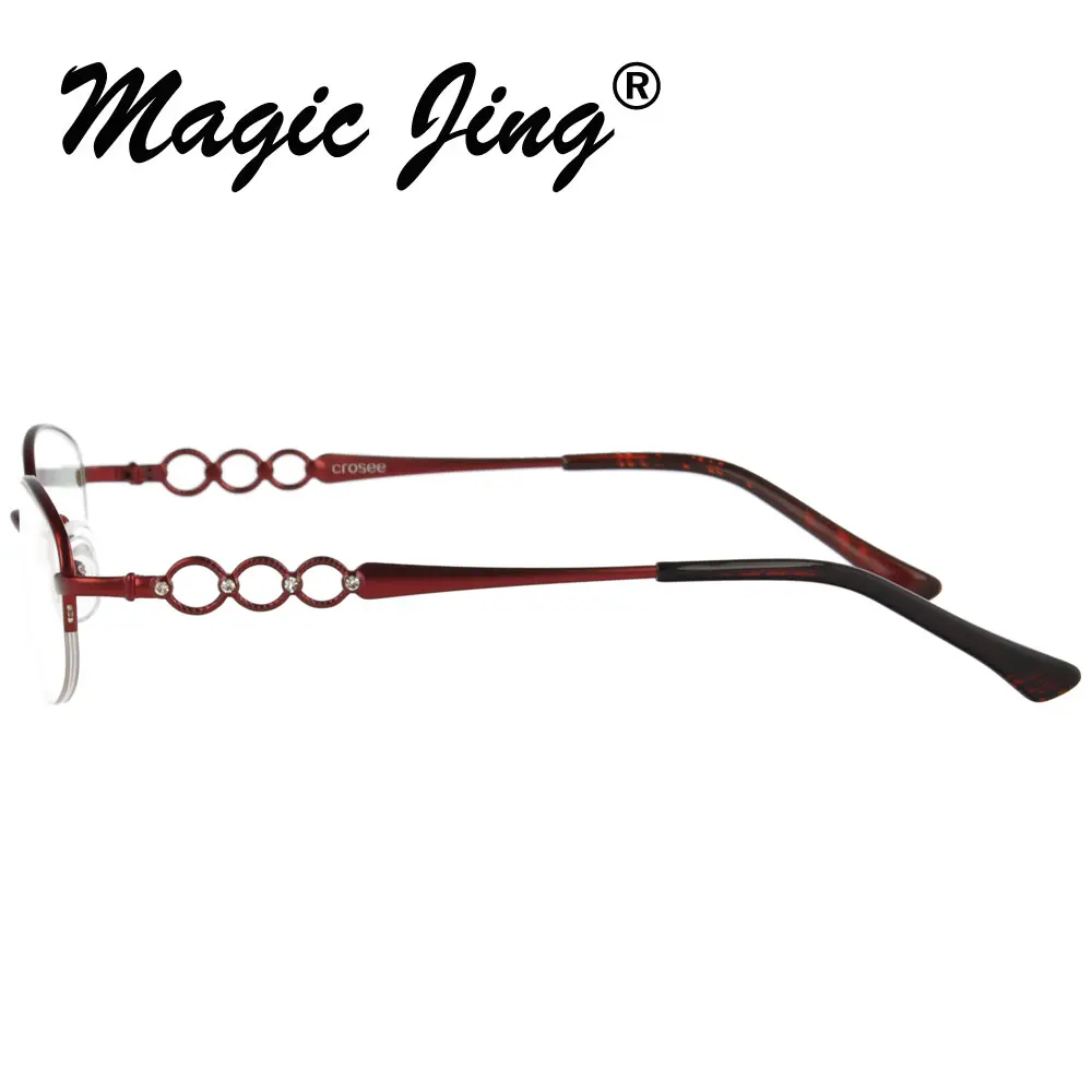Женские очки для близорукости Magic Jing из чистого титана с оправой RX K001 | Аксессуары