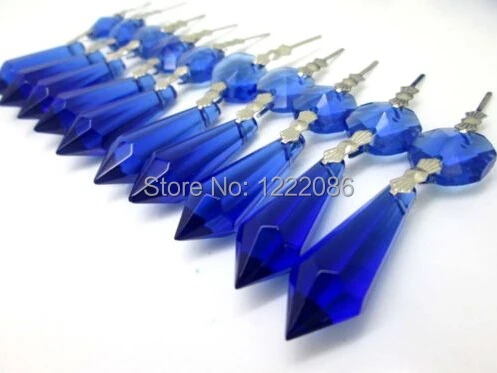 20 шт люстра стеклянные кристаллы Ламповые призмы части Висячие капли подвески 10