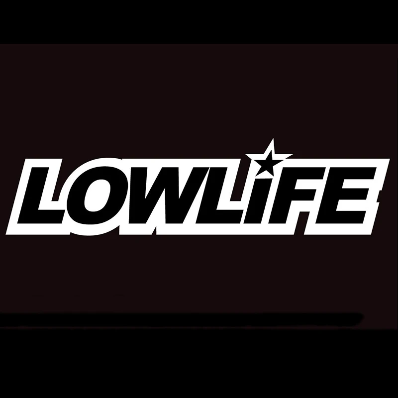 Низкая жизнь LOWLIFE Смешные автомобильные наклейки JMD лодка наклейка лучший