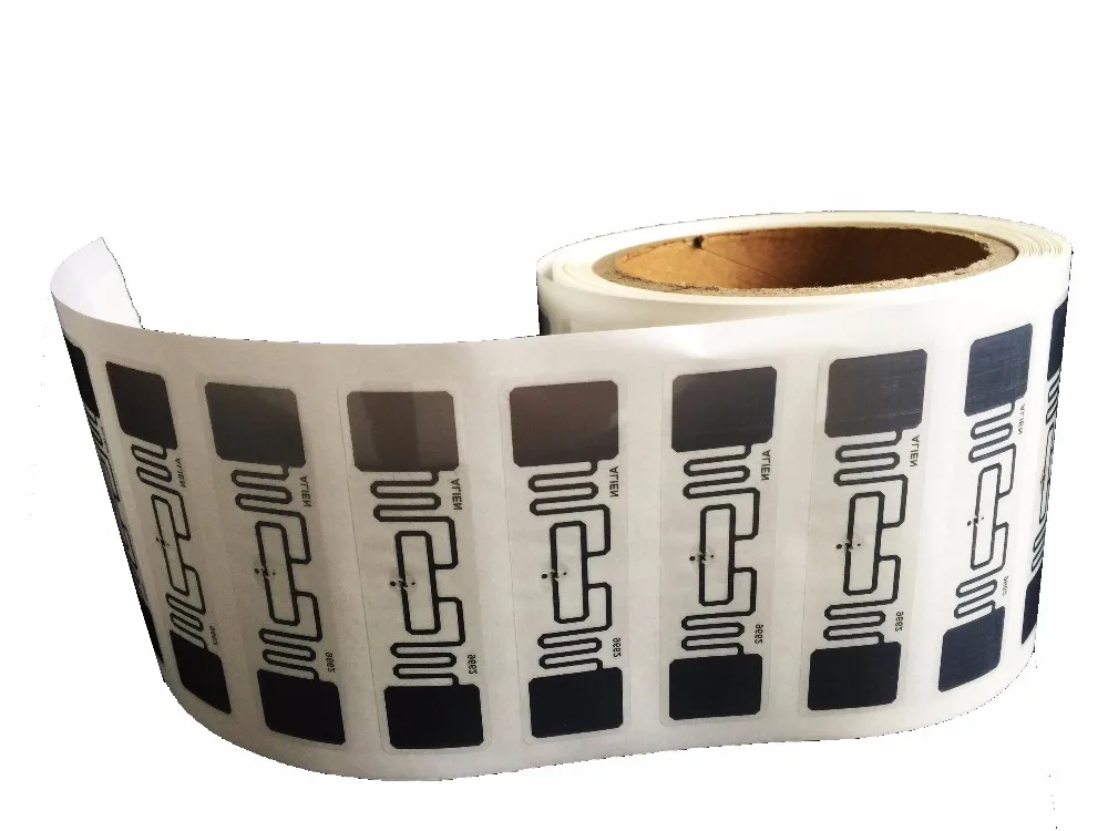 

1000PCS/Roll 9662 UHF RFID Tag ISO18000-6C H3 UHF RFID Sticker label