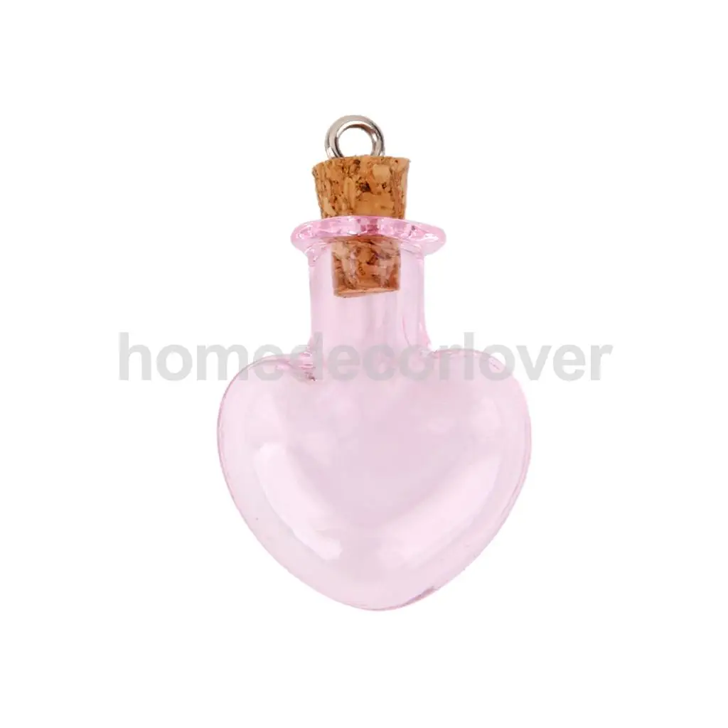 10 шт. стеклянный кулон в виде сердца | Дом и сад