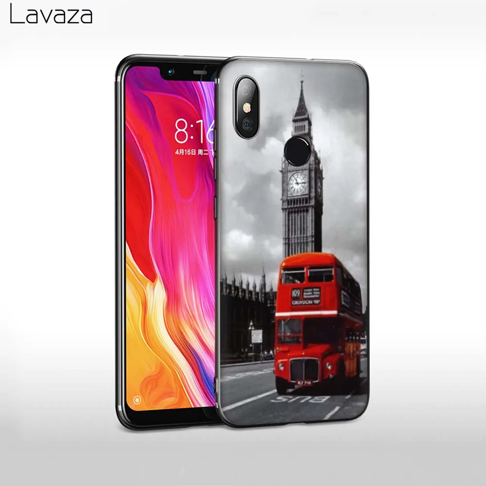 Мягкий чехол из ТПУ Lavaza London для телефона Xiaomi Mi 6 8 A2 Lite 9 Pro A1 Mix 2s Max 3 F1 |