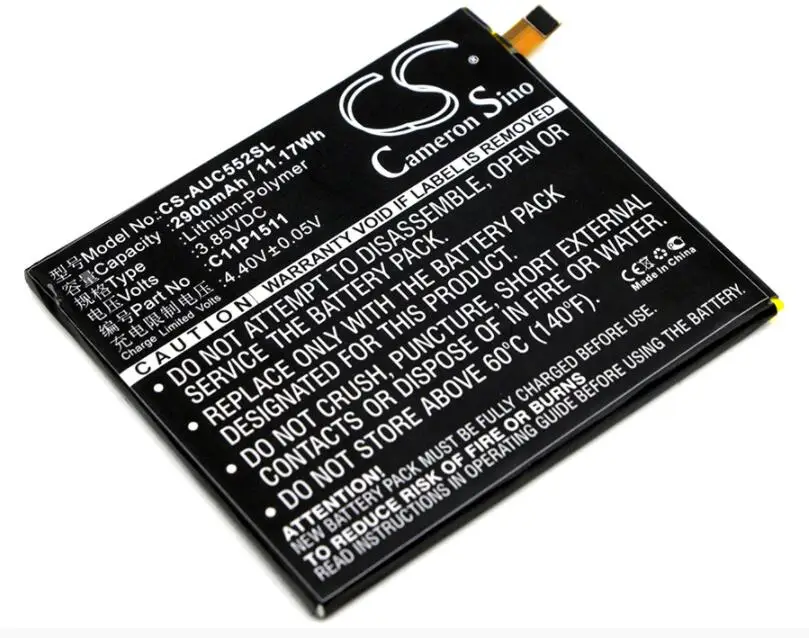 Аккумулятор Cameron Sino 2900 мАч для ASUS ZD552KL ZE552KL ZenFone 3 4 Selfie Pro Dual SIM ZS570KL|Аккумуляторы