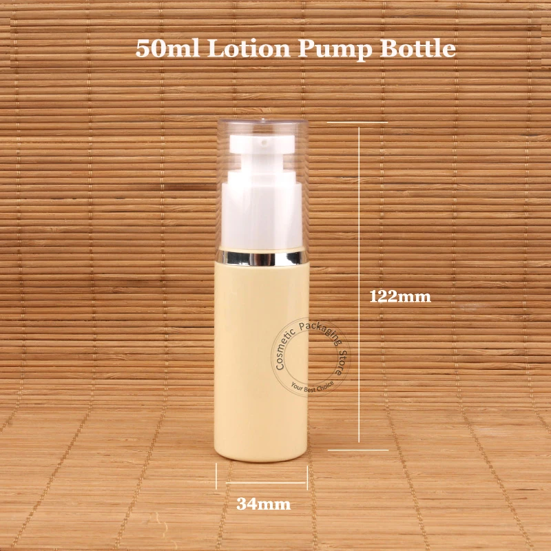Пластиковый многоразовый флакон с помпой для лосьона 50 мл 45 шт./лот|lotion pump bottle|pump
