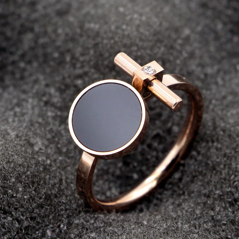 Модная обувь с украшением в виде кристаллов любовь черный круглый полюс T кольца