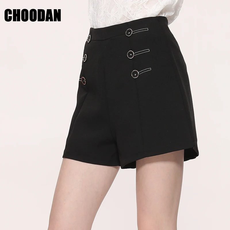 Женские шорты с высокой талией широкие сексуальные новинка 2018 корейская мода