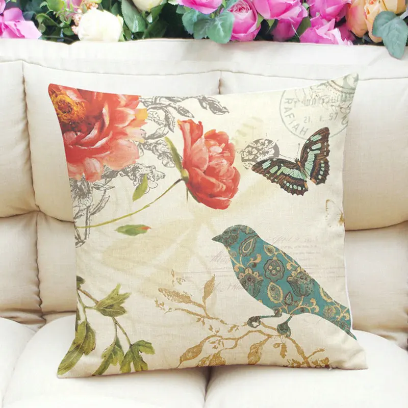 2 шт. декоративные наволочки для подушки из хлопка и льна|pillows for bedroom|pillow casedecorative