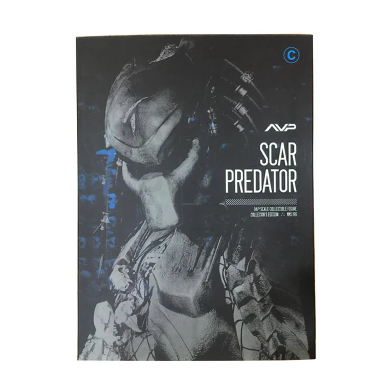 32 см HC AVP кукла шрам Хищник MMS190 Фигурки игрушки