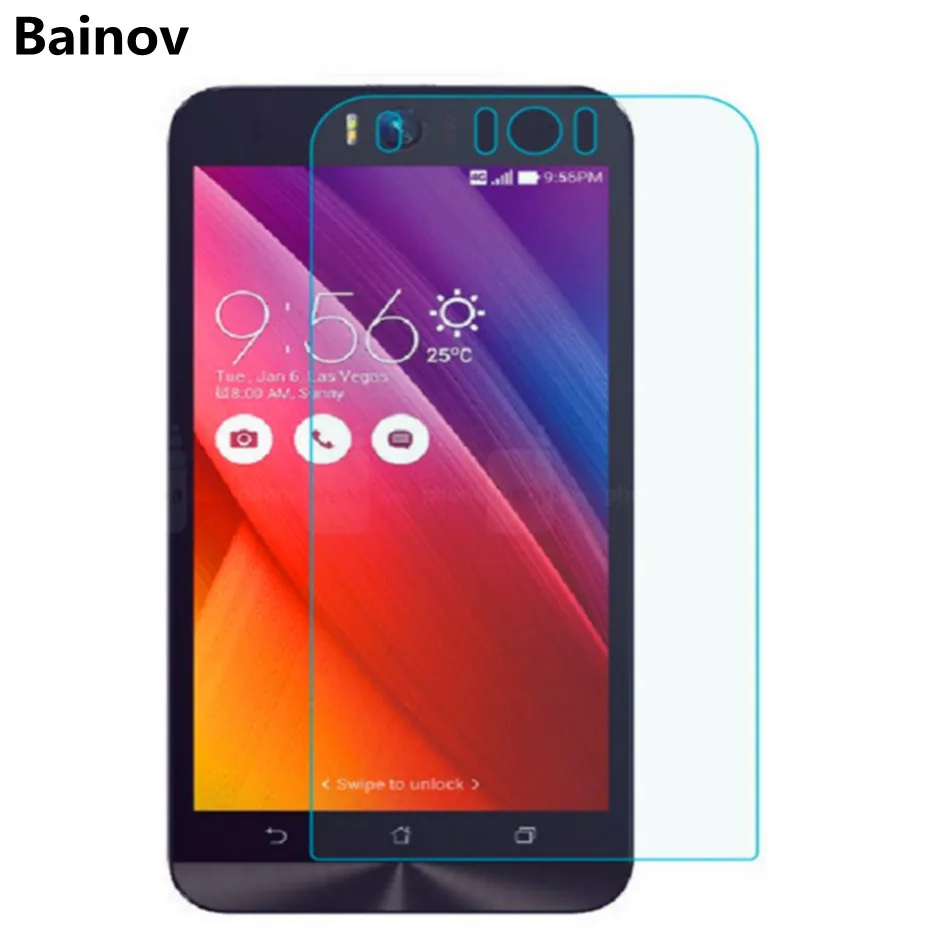 2 шт протектор экрана из закаленного стекла для Asus selfie ZD551KL Z00UD 9h ультратонкое