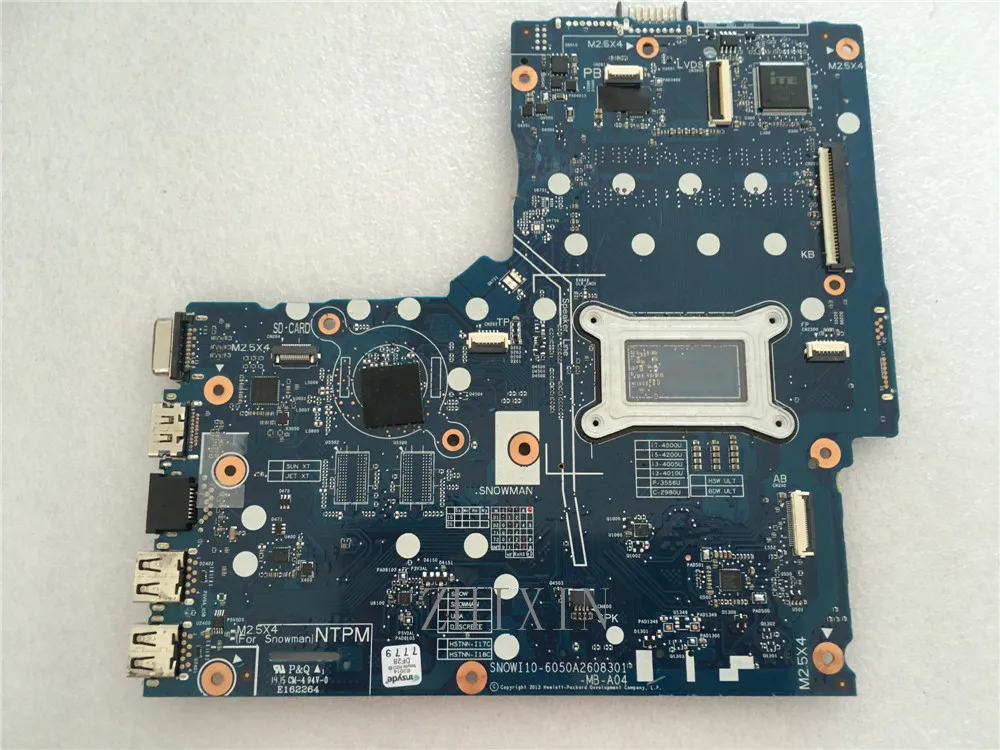 Yourui для HP 350 G1 G2 Материнская плата ноутбука 758032-001 758032-501 758028-001 аккумулятор большой
