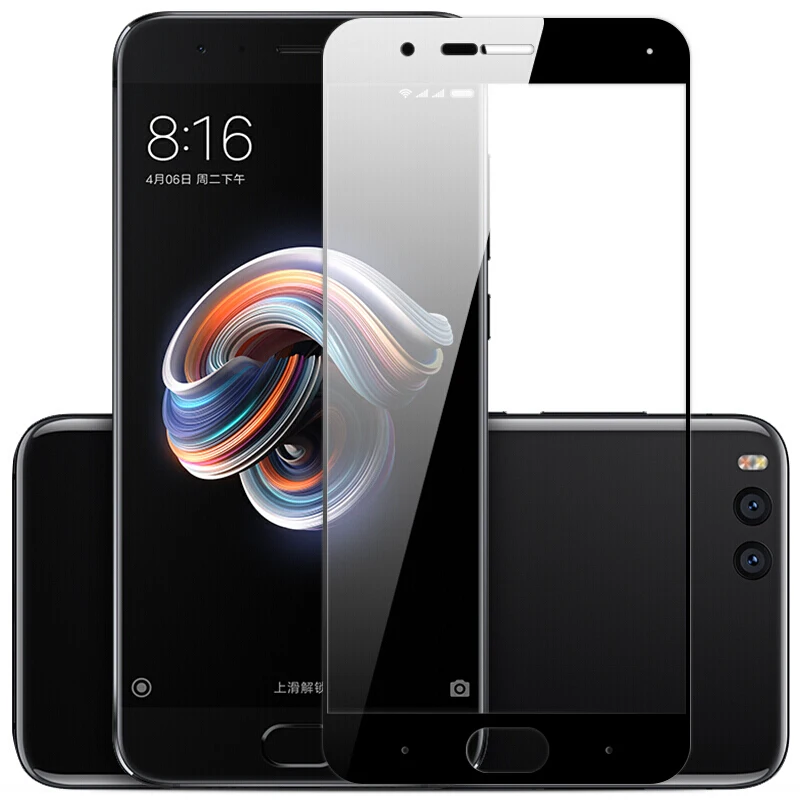 Baixin для Xiaomi Mi note 3 закаленное стекло Xiaomi Mi note 3 Полное покрытие Защита экрана для Xiaomi Mi note 3 стеклянная пленка 5,5 дюйма