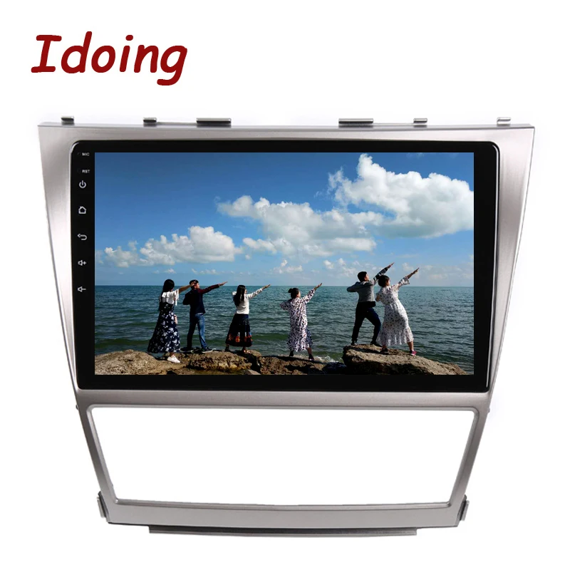 Idoing автомобильный мультимедийный плеер на Android 10 2 экран дюйма 4 Гб + 64