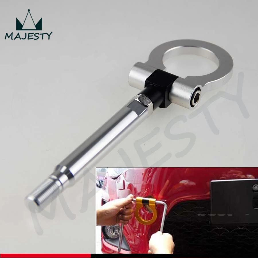 1 шт. алюминиевый гоночный буксировочный крюк кольцо подходит для Toyota GT86 Scion FRS Su *