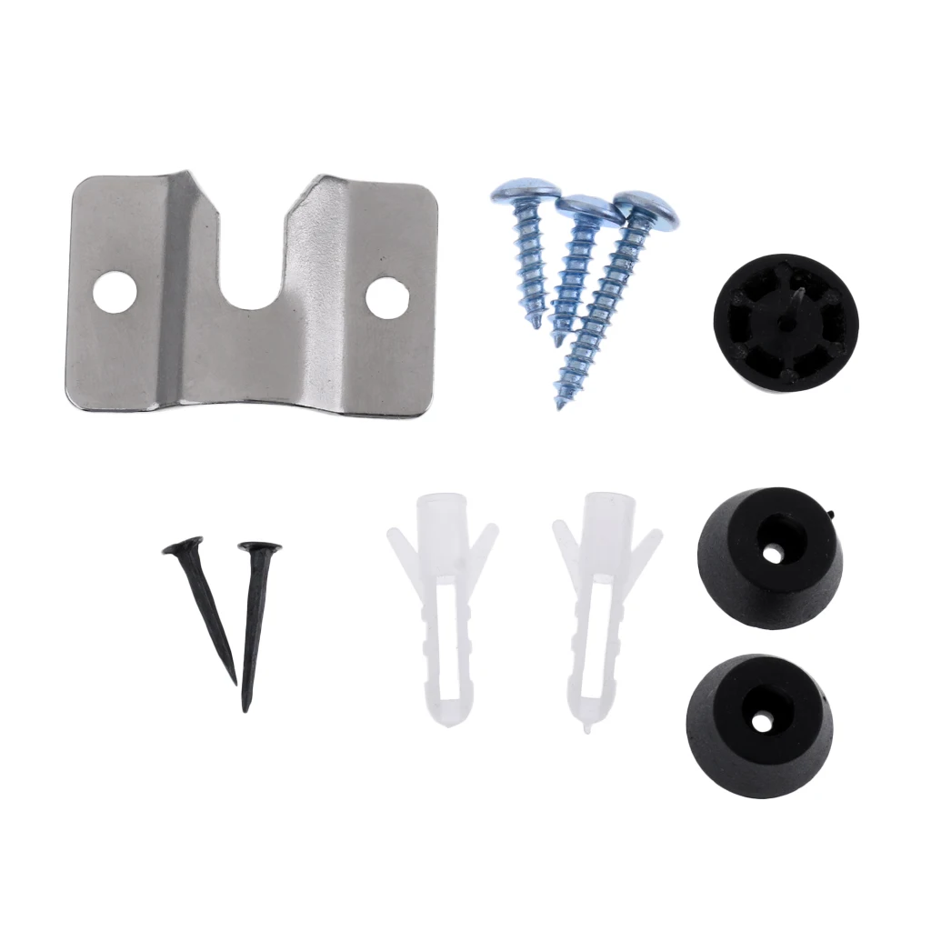 

1 Set U-shaped Groove Hardware Kit Screws for Practical Hanging Dartboard on Cabinet or Wall
