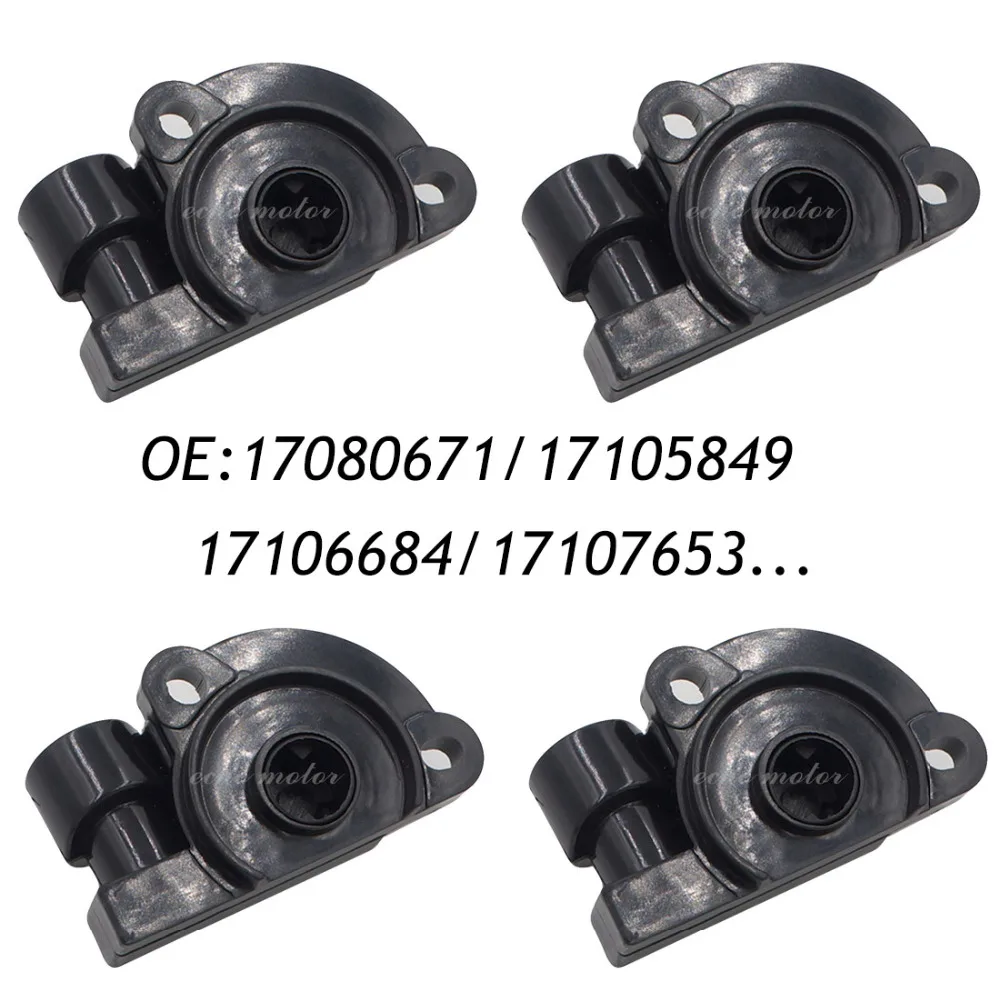 

NEW 4PCS TPS THROTTLE POSITION SENSOR FOR Cadillac 17080671 17106684 17105849 17107653 17111315