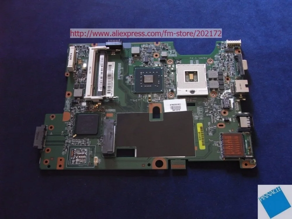Motherboard para hp Compaq Presario Hbu16 1.2 mb 48.4fq01.011 578232-001 Cq60 G60