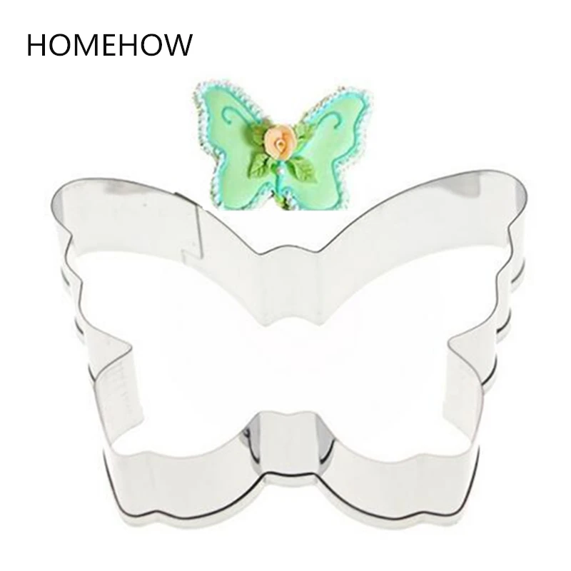 1 шт./лот Режущий инструмент для кухни нержавеющая сталь Бабочка печенья выпечка