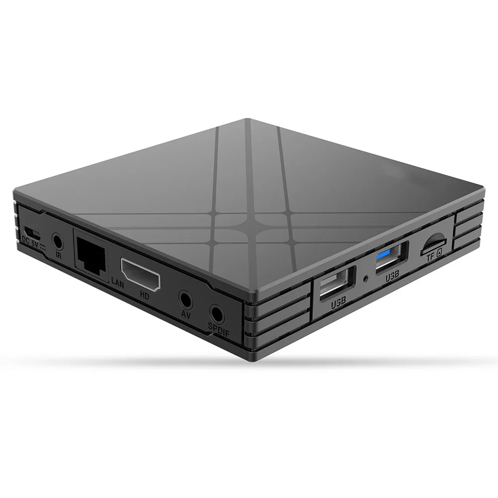 H6 мини Android 7 0 tv Box Allwinner четырехъядерный 3 ГБ ОЗУ 32 Гб ПЗУ A53 64 бит wifi смарт