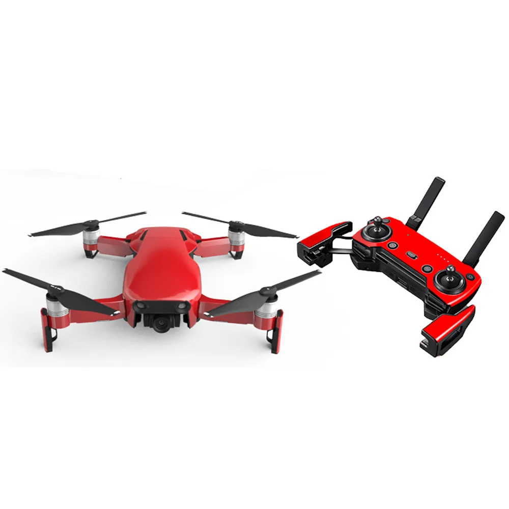 ПВХ водонепроницаемая наклейка для DJI MAVIC AIR Drone Защита корпуса КОРПУСА квадрокоптера камера Drone наклейки на кожу аксессуары QIY31