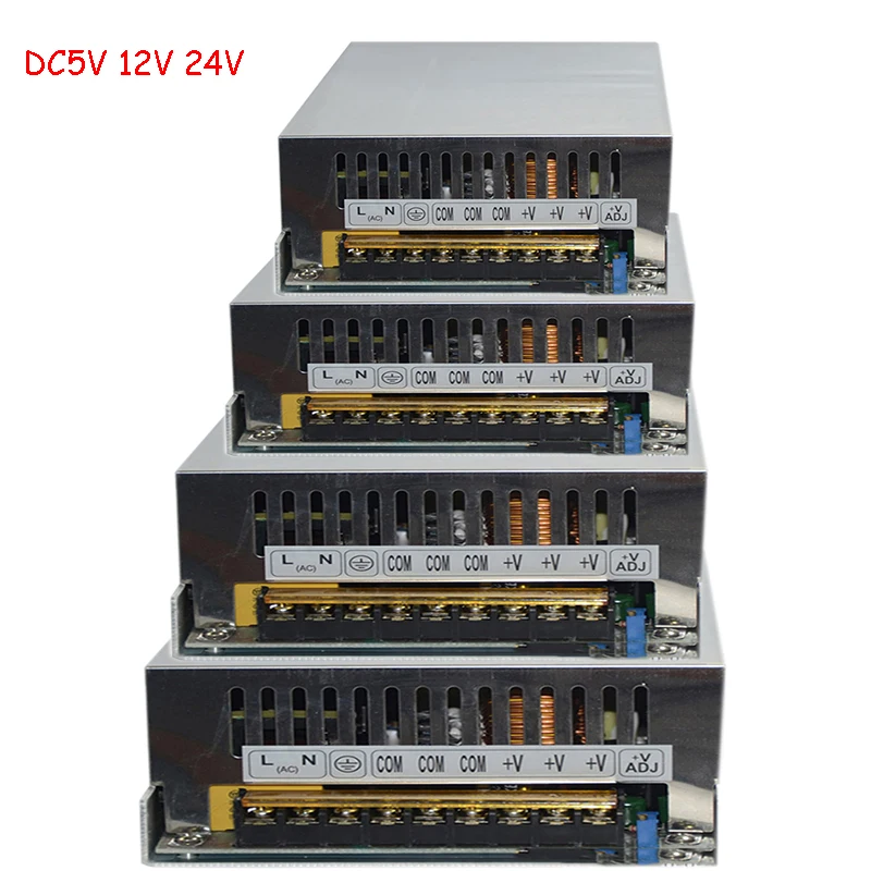 AC 220 V к 24 v Dc импульсный источник питания 24 v 20a 500 w led trafo 24 v источник питания Ac Dc 24 v 500 w 24 V Драйвер импульсного источника питания