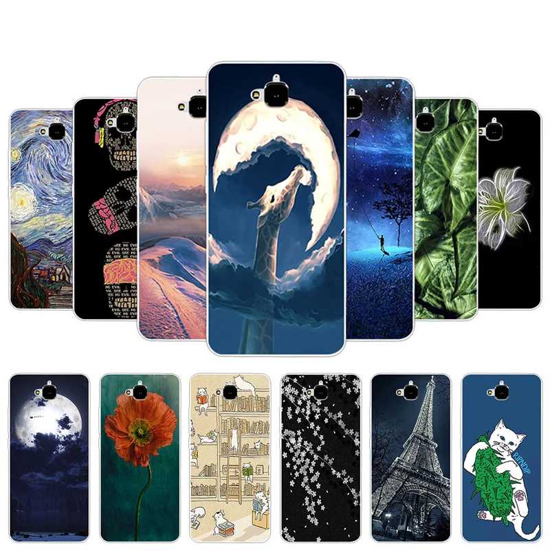 Для Huawei Honor 4C Pro TIT AL00 Y6 L01 Soft TPU For Enjoy 5 Holly 2 Plus кокосовый чехол для Play 5X|Бамперы| |