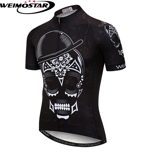 CD5204 Weimostar Мужская велосипедная майка Pro Team горные майки ropa ciclismo велосипедная одежда танцевальный череп Быстросохнущий велосипед - Цвет: CD5204