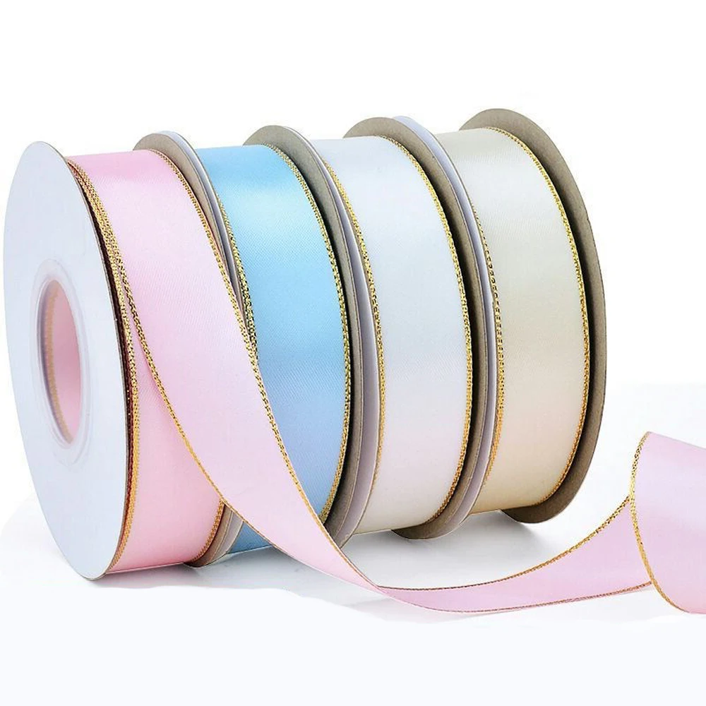 10 ярдов, блестящий золотой край, 10 мм, 22 мм, 38 мм, двусторонняя лента, материалы ручной работы «сделай сам» для бантов, подарочная упаковка, Рождественское украшение 10 ярдов, блестящий золотой край, 10 мм, 22 мм, 38 мм, двусторонняя лента, материалы ручной работы «сделай сам» для бантов, подарочная упаковка, Рождественское украшение