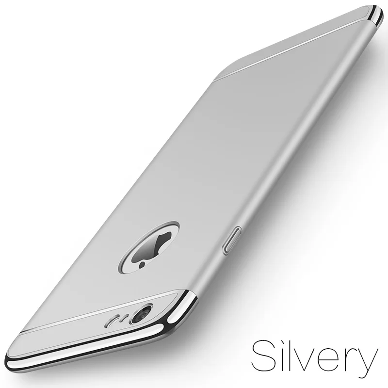 Верхний чехол для iphone 7 6 6S 5 дюймов задняя крышка съемный 3 в 1 чехлы X 8 8Plus 7Plus