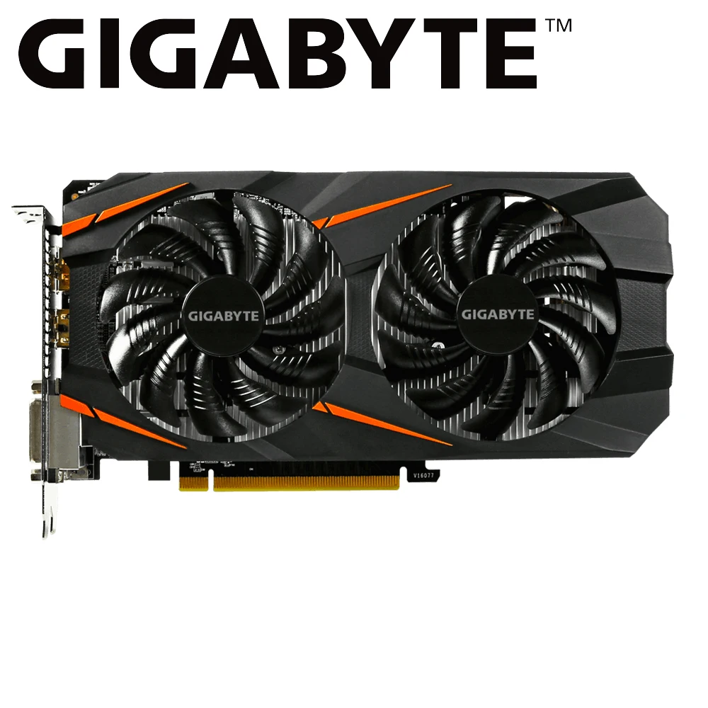 Графическая карта GIGABYTE gtx 1060 6 ГБ NVIDIA Geforce gtx1060 GDDR5 192 бит игровой ПК б/у
