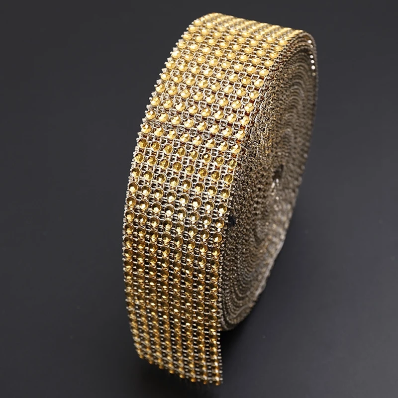 Свадебное украшение 4 см * 10 ярдов пришивная отделка лента аппликатор аппликации