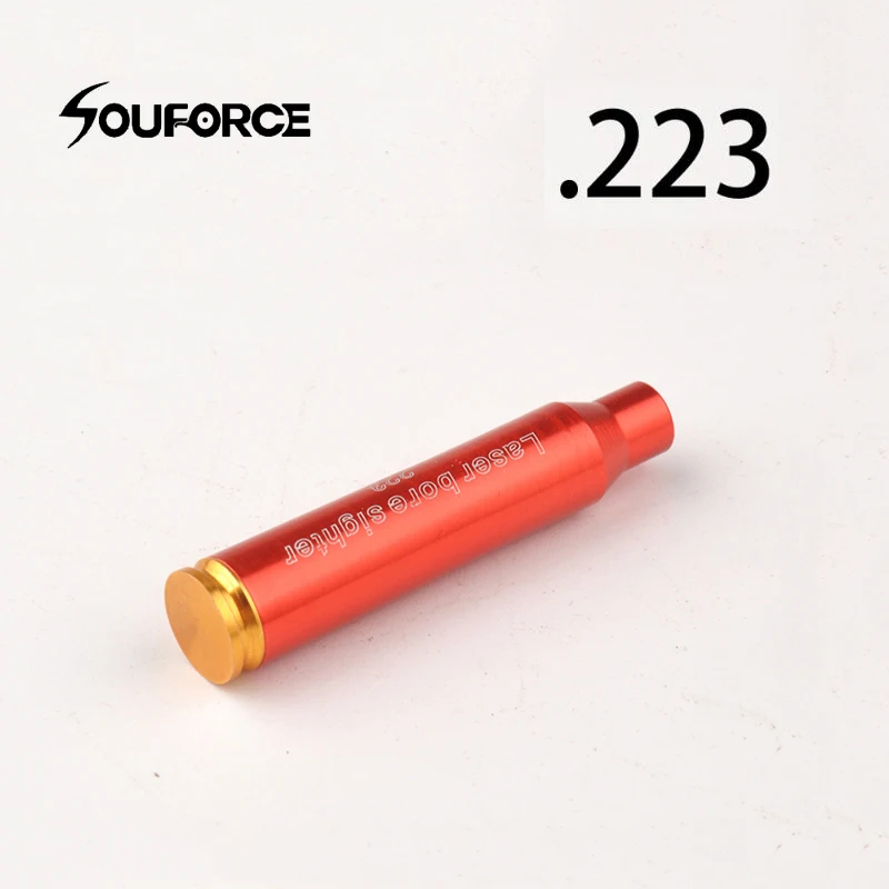 Высокое качество Тактический CAL.223 red Dot лазерный калибратор картридж алюминиевый Пуля формы fit страйкбол прицел принадлежности для охоты