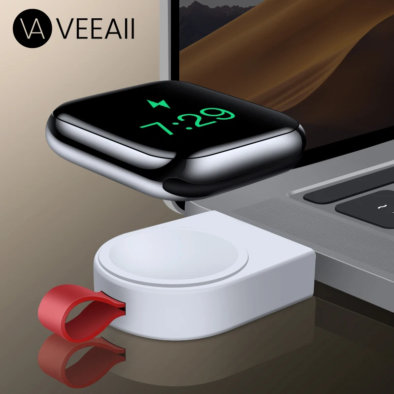 VEEAII беспроводное зарядное устройство портативное магнитное Беспроводное для Apple