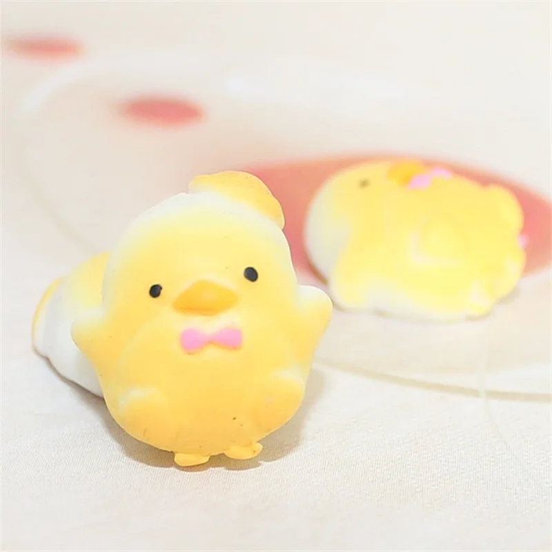 18x14 мм 10 шт. смолы kawaii куриный кабошон flatback для DIY Записки Украшение Моделирование