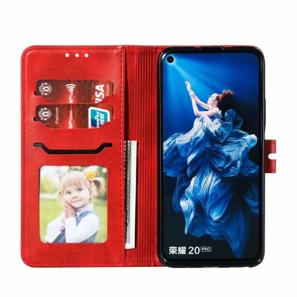 Кожаный чехол для p20 lite huawei Honor 20, чехол для Honor 20, чехол с откидной крышкой для huawei p20 p30 Lite, чехол на заднюю панель для Honor 20 Pro