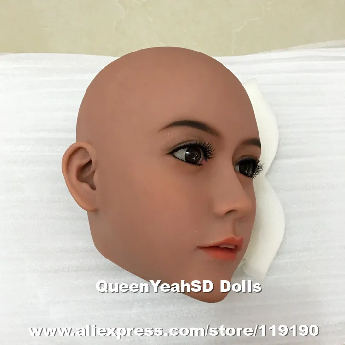 #85 секс кукла голова с оральным сексом Силиконовые взрослые куклы головки для