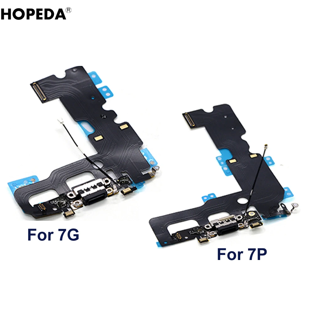 Новый 10 шт. зарядный порт гибкий кабель для iPhone 7 7G 7P USB док разъем наушников аудио