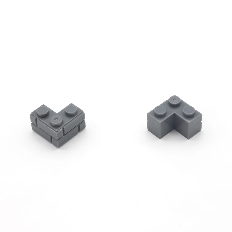 Модифицированный угол кирпича Moc 1x2 с профилем кирпичной кладки стена улица