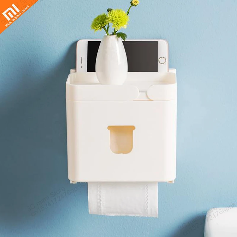 Xiaomi mijia оригинальная коробка для салфеток ванной комнаты умный поднос хранения