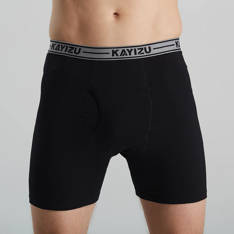 Kayizu 6 шт./лот хлопок Для мужчин Нижнее Бельё для девочек одноцветное Мужские