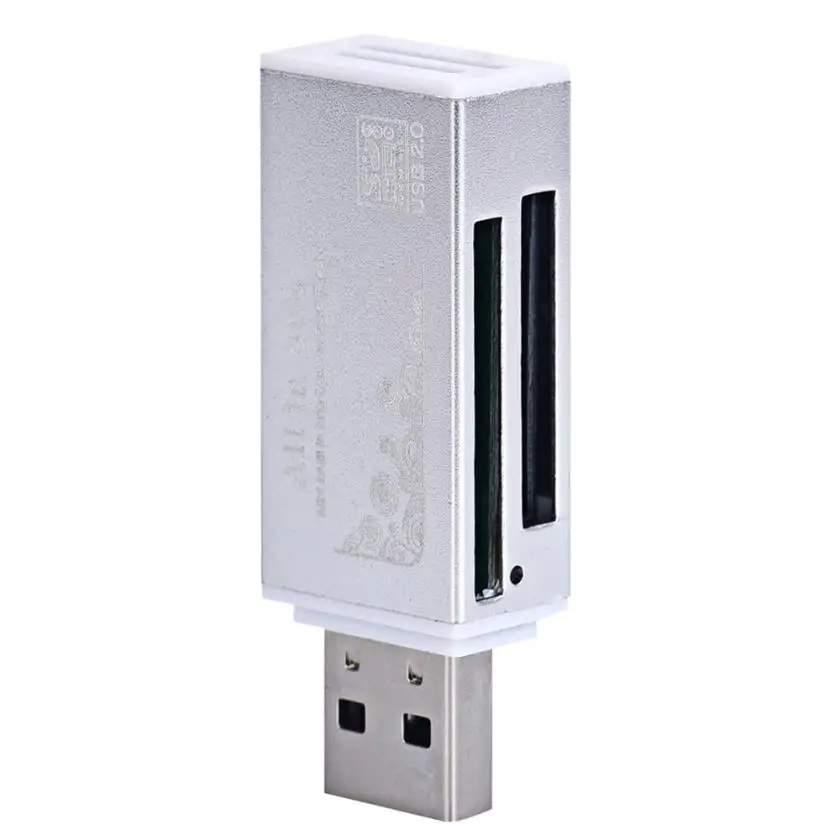 MOSUNX USB 2,0 все в 1 устройство для чтения карт памяти хорошее качество J08T Прямая поставка