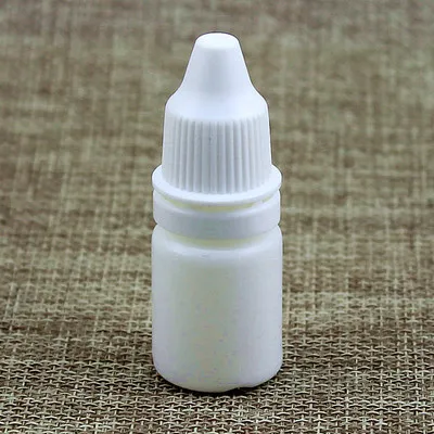 100 шт пустые прозрачные белые пластиковые бутылки капельницы для глаз бутылка