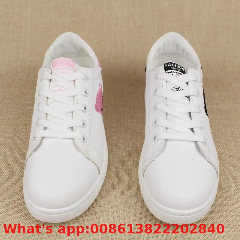 Женская обувь модная женская из кожи маленькие белые туфли повседневная | Обувь