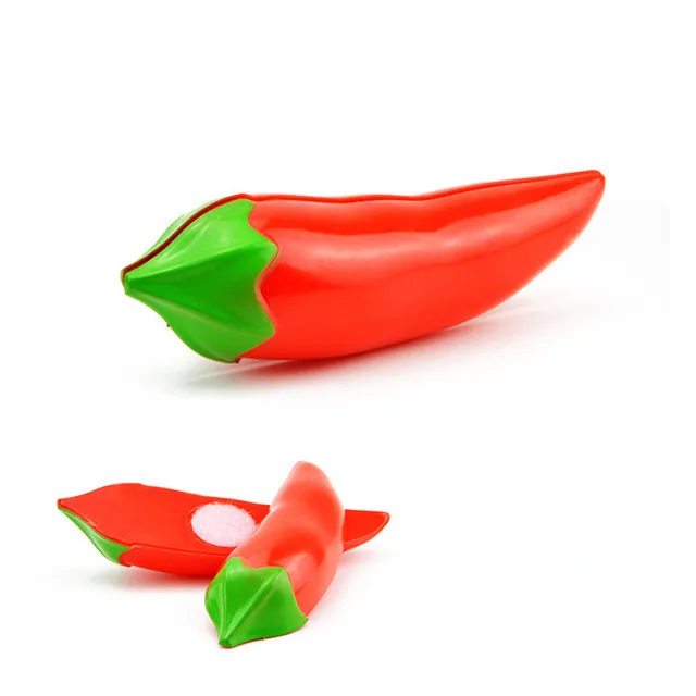 chili 27 стилей, мини-игрушки для фруктов и овощей, АБС-пластик, Детские кухонные игрушки для детей, Игрушки для раннего образования - Цвет: chili