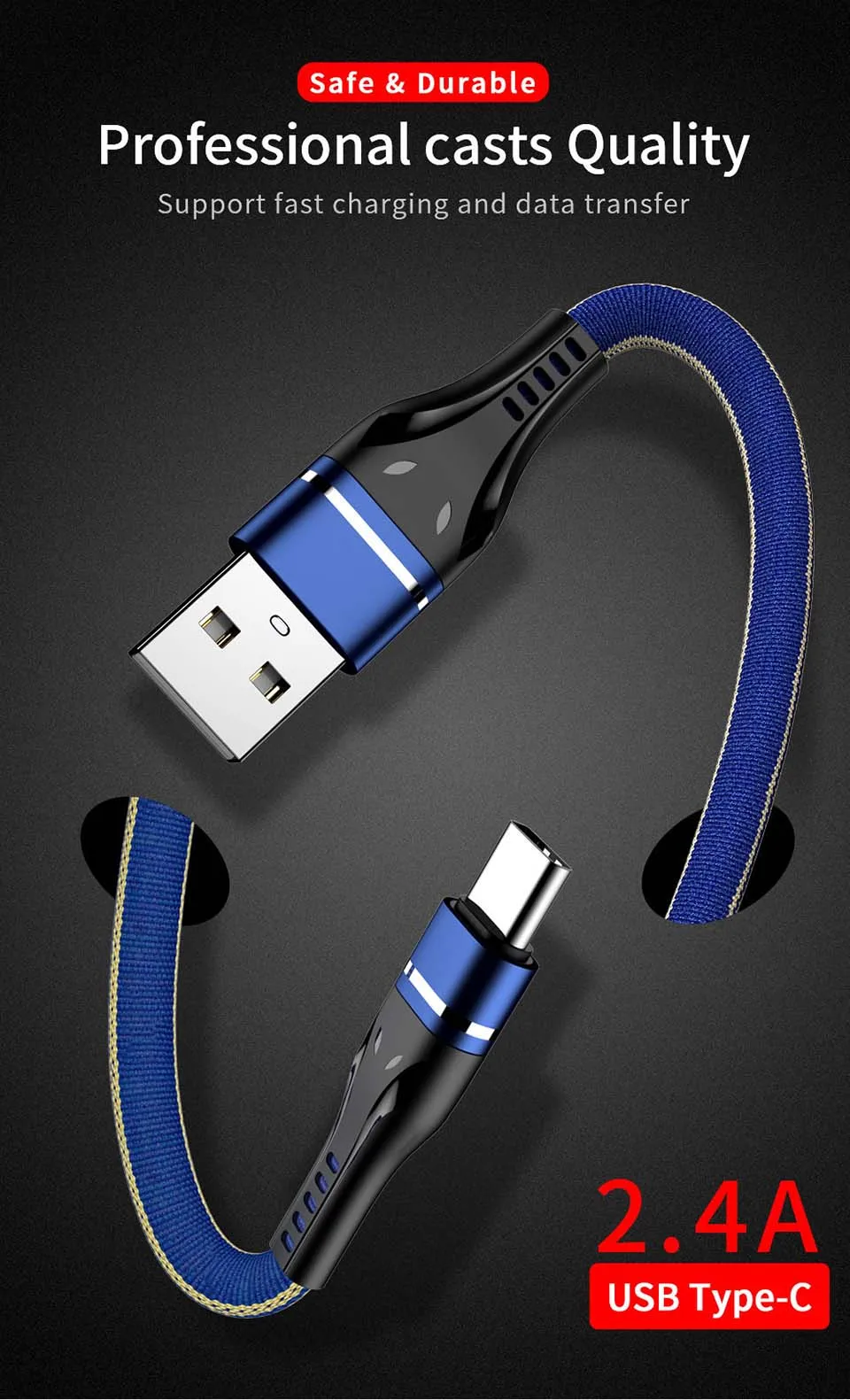 CXV usb type-C кабель для USB C для samsung S10 Xiaomi huawei кабель для мобильного телефона USBC кабель для быстрой зарядки и передачи данных кабель type-C