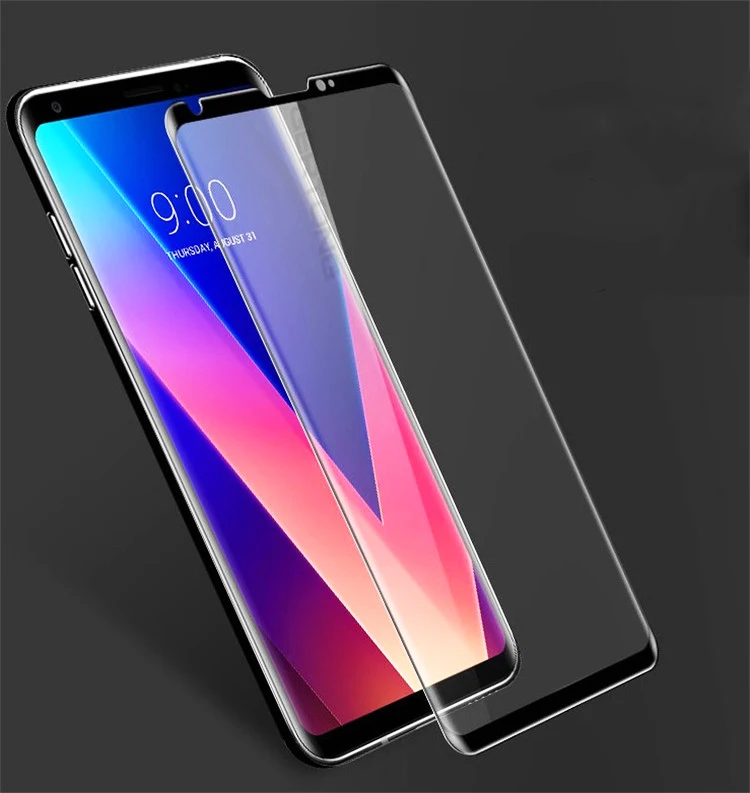 Полноэкранное Защитное стекло для LG V30 Plus V40 V20 V50 K40 G6 G7 G8 закаленное