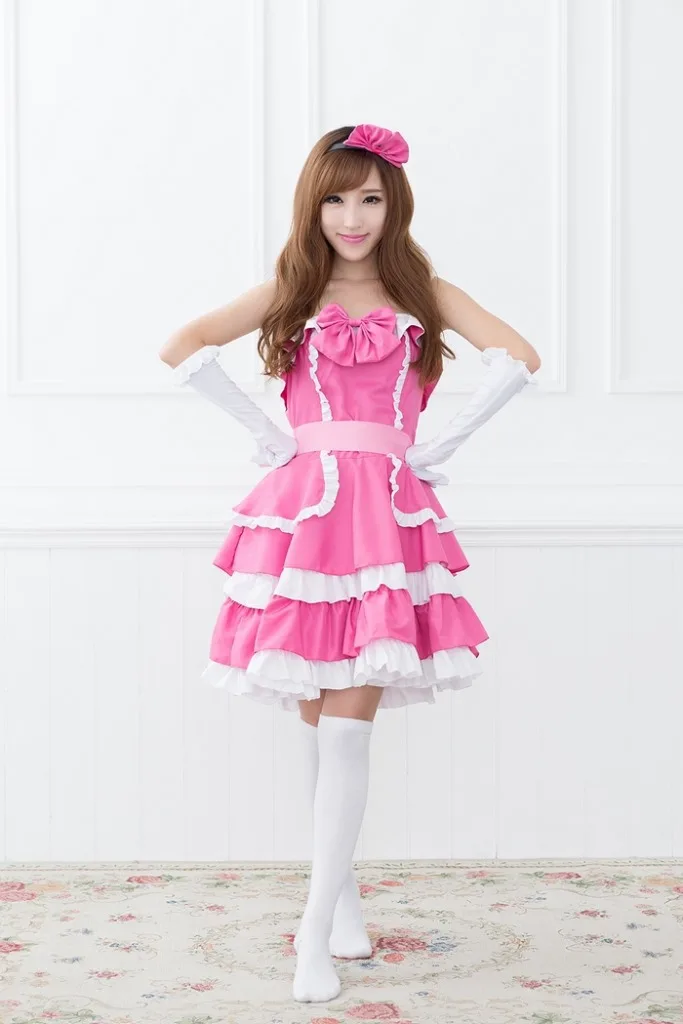 Новинка красивое аниме платье принцессы в стиле &quotЛолита&quot привлекательная