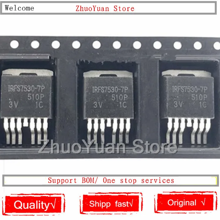 10 шт./лот IRFS7530-7P IRFS7530-7PPBF IRFS7530 TO-263-7 новая Оригинальная микросхема