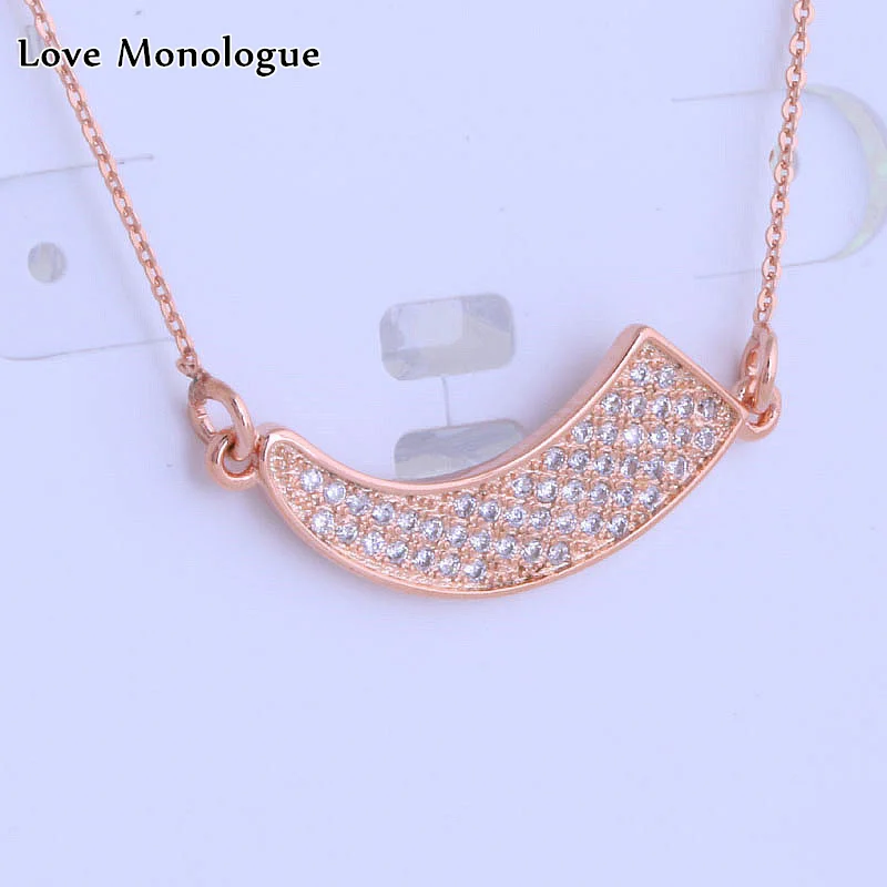 Любовный монолог минималистский уложенный крошечный CZ камень Модный небольшой