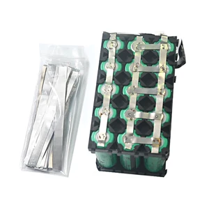 Никелированная сталь SUNKKO, листы никелевой полосы 0,15*8 мм для точечной сварки литий-ионных аккумуляторов 18650, 30 шт., сварочные никелевые ремни