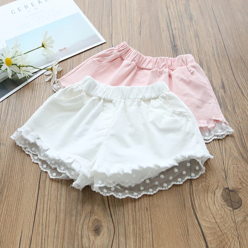 Новые кружевные шорты для маленьких девочек на лето 2019 | Мать и ребенок